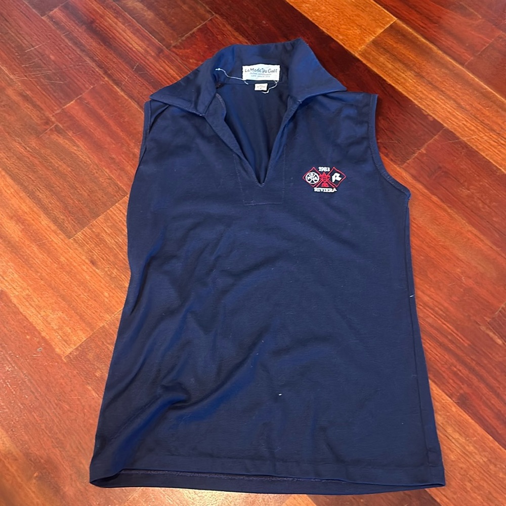 Vintage women’s golf sleeveless top size small